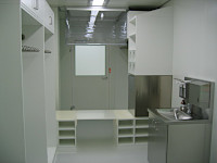 Personalschleuse Reinraum Loemat