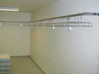 Wandgarderobe Reinraum Loemat